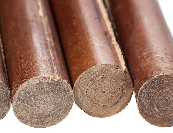 Стержень из гетинакса электротехнический V 150х550 мм ТУ 16-5755565.0118.01-89 фото