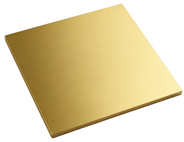 Лист латунный х/к ДПРНМ Л80 0,6х600х1500 мм ГОСТ 2208-2007 фото