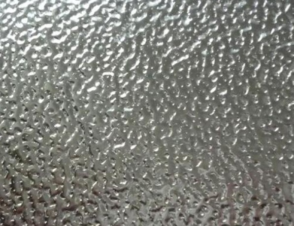 Лист нержавеющий рифленый г/к апельсиновая корка ЭИ268 2,5 мм фото