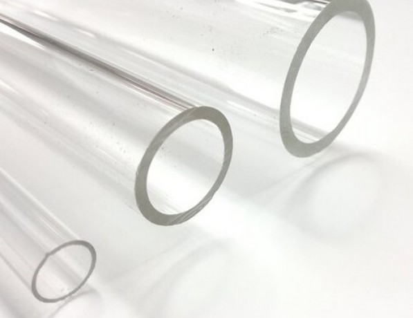 Оргстекло труба круглая прозрачная PLEXIGLAS 1,3х6,5х3,5х2000 мм фото