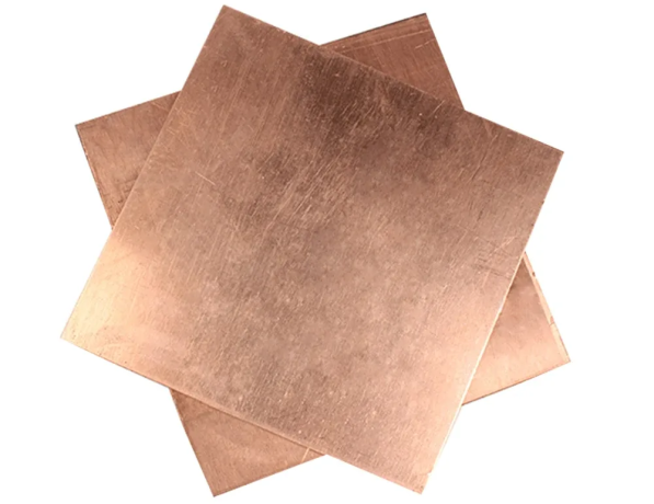 Пластина медная луженая для гальваники М1 0,1х10х40 мм ГОСТ 1173-2006 фото