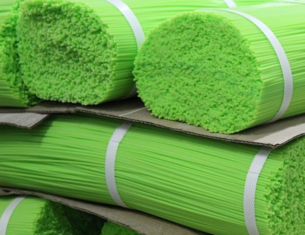 Полипропиленовый ворс оранжевый 1х600 мм фото