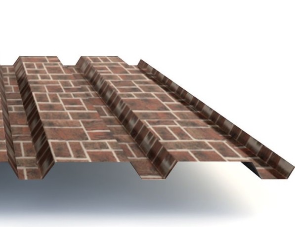 Профнастил стальной стеновой односторонний плоский гладкий опаловый зеленый С44 0,7х44х1000х1047 мм ГОСТ 24045-94 фото