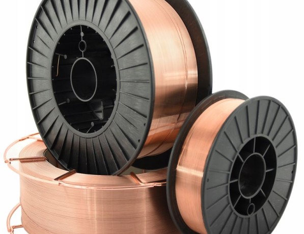 Проволока сварочная низколегированная ОК ПРО 51С омедненная 1,2 мм фото