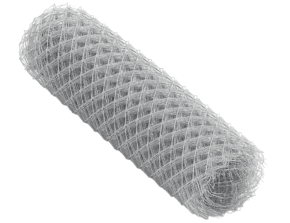 Сетка стальная рабица плетеная зеленая с ромбическими ячейками с полимерным покрытием в рулоне для забора Ст10 1,1х40x40 мм ГОСТ 5336-80 фото