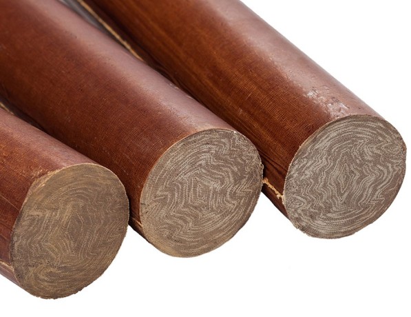 Текстолит стержень электротехнический 60х350 мм ГОСТ 5385-74 фото