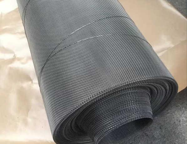 Сетка вольфрамовая тканая 0,87х0,87х0,4 мм фото